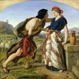 The Meeting of Jacob and Rachel, 1853-William Dyce-Giclee Print