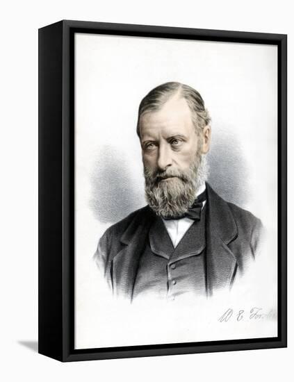 William Edward Forster, British Liberal Politician, C1890-Petter & Galpin Cassell-Framed Premier Image Canvas