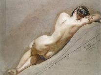 Life Study of the Female Figure-William Edward Frost-Premier Image Canvas