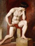 Study of a Female Nude-William Etty-Giclee Print