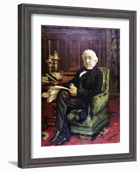 William Ewart Gladstone (1809-189), British Liberal Statesman, C1890-null-Framed Giclee Print