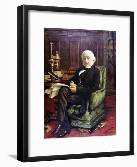 William Ewart Gladstone (1809-189), British Liberal Statesman, C1890-null-Framed Giclee Print