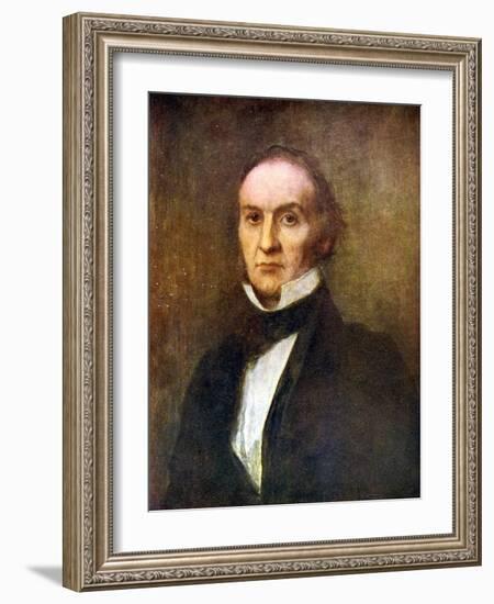 William Ewart Gladstone, 19th Century British Liberal Statesman and Prime Minister, C1905-George Frederick Watts-Framed Giclee Print