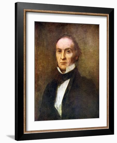 William Ewart Gladstone, 19th Century British Liberal Statesman and Prime Minister, C1905-George Frederick Watts-Framed Giclee Print