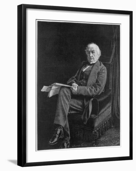 William Ewart Gladstone, British Liberal Party Statesman and Prime Minister, 1894-William Biscombe Gardner-Framed Giclee Print