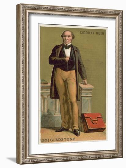 William Ewart Gladstone, English Statesman-null-Framed Giclee Print