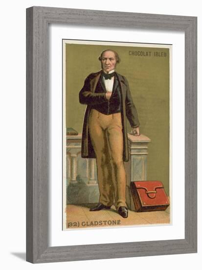 William Ewart Gladstone, English Statesman-null-Framed Giclee Print