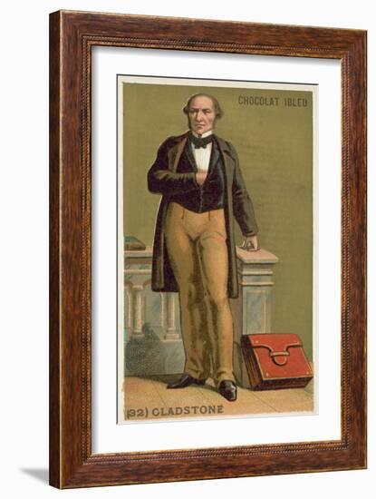 William Ewart Gladstone, English Statesman-null-Framed Giclee Print