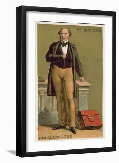 William Ewart Gladstone, English Statesman-null-Framed Giclee Print