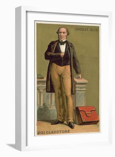 William Ewart Gladstone, English Statesman-null-Framed Giclee Print