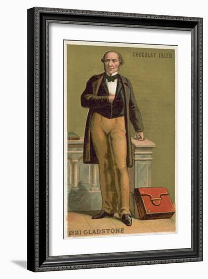 William Ewart Gladstone, English Statesman-null-Framed Giclee Print