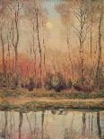 'A Surrey Canal, Evening', c1893-William Eyre Walker-Giclee Print