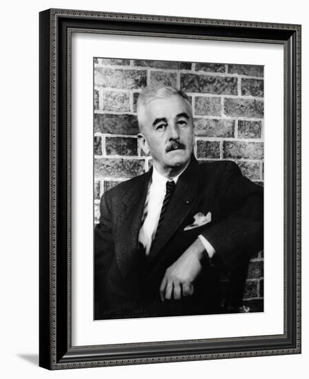 William Faulkner, American Author-Science Source-Framed Giclee Print