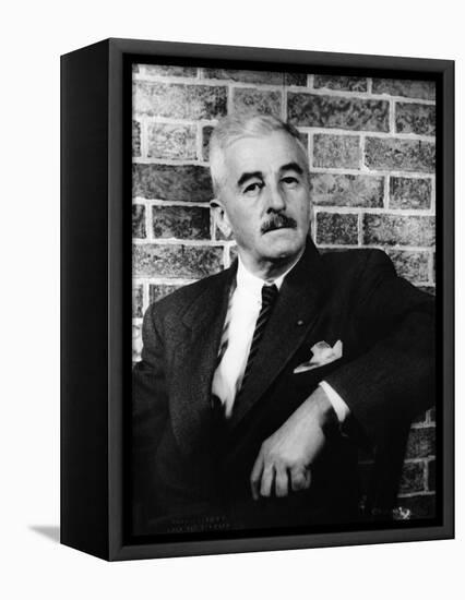 William Faulkner, American Author-Science Source-Framed Premier Image Canvas