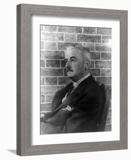 William Faulkner, American Author-Science Source-Framed Giclee Print