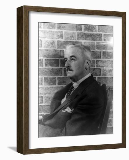 William Faulkner, American Author-Science Source-Framed Giclee Print