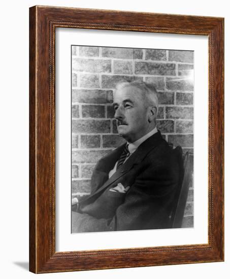 William Faulkner, American Author-Science Source-Framed Giclee Print