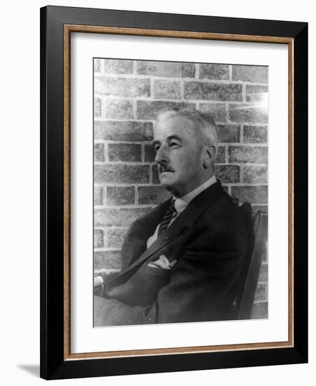 William Faulkner, American Author-Science Source-Framed Giclee Print