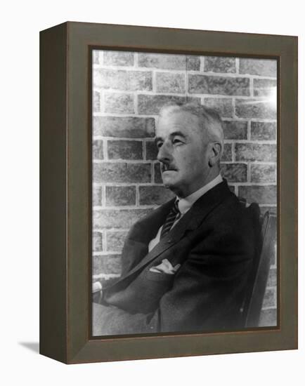 William Faulkner, American Author-Science Source-Framed Premier Image Canvas