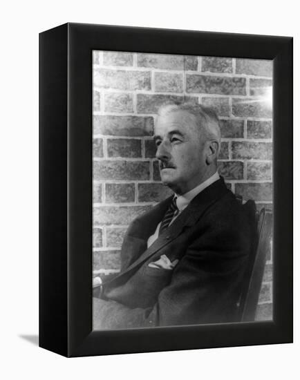 William Faulkner, American Author-Science Source-Framed Premier Image Canvas