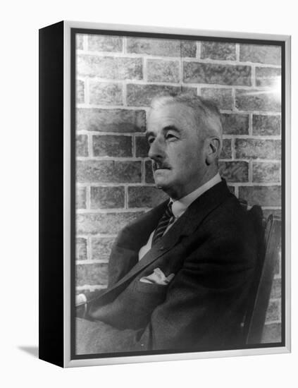 William Faulkner, American Author-Science Source-Framed Premier Image Canvas