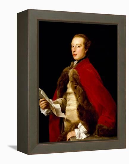 William Fermor (1704-71) 1758 (Oil on Canvas)-Pompeo Girolamo Batoni-Framed Premier Image Canvas