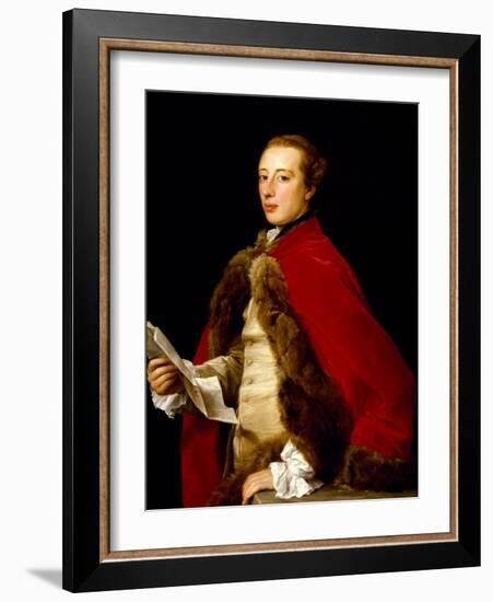 William Fermor (1704-71) 1758 (Oil on Canvas)-Pompeo Girolamo Batoni-Framed Giclee Print