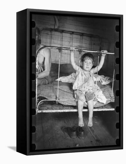 William Fields in Hale County, Alabama, 1936-Walker Evans-Framed Premier Image Canvas