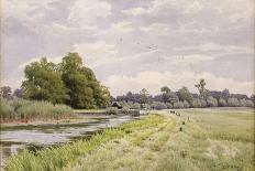 On the Ouse at Hemingford Grey, 1890-William Fraser Garden-Giclee Print