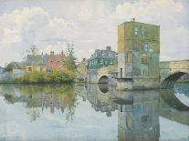 Houghton Mill on the River Ouse, 1914-William Fraser Garden-Giclee Print