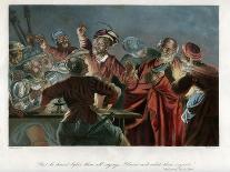 But He Denied before Them All Saying, I Know Not What Thou Sayest, C1850-William French-Giclee Print
