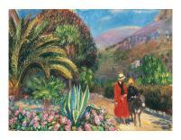 Afternoon in Provence-William Glackens-Art Print