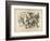 William Gladstone Taking the (Irish) Bull by the Horns-John Tenniel-Framed Art Print