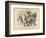 William Gladstone Taking the (Irish) Bull by the Horns-John Tenniel-Framed Art Print