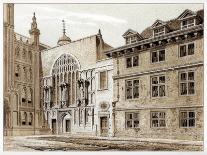 West Front of Guildhall Chapel, City of London, 1886-William Griggs-Framed Giclee Print