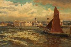 Off Greenwich, London, 1897-William H. Bartlett-Giclee Print