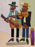 Street Musicians-William H Johnson-Art Print