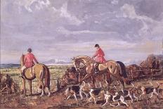 Hounds at the Hunt-William H. Parkinson-Framed Giclee Print