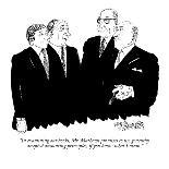 "Sure, they drank it?but did they get it?" - New Yorker Cartoon-William Hamilton-Premium Giclee Print