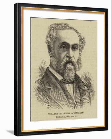 William Harrison Ainsworth-null-Framed Giclee Print