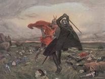 Galahad Sees the Grail, Illustration from 'King Arthur'-William Hatherell-Giclee Print