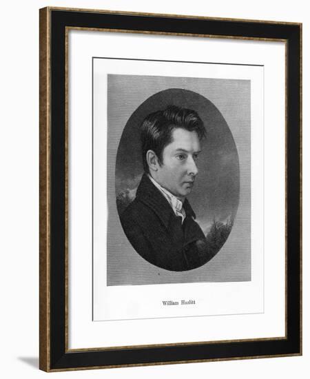 William Hazlitt, English Writer, 19th Century-null-Framed Giclee Print