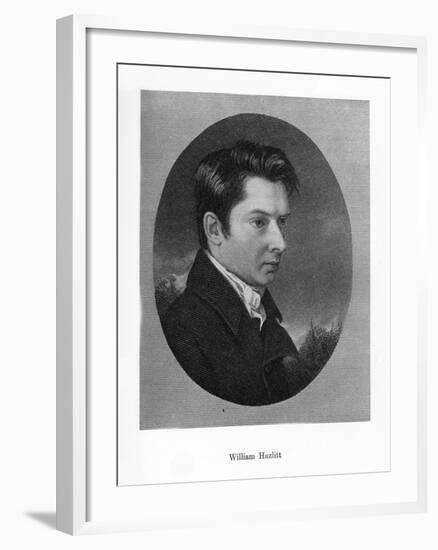 William Hazlitt, English Writer, 19th Century-null-Framed Giclee Print