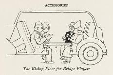 Rising Floor for Bridge Players-William Heath Robinson-Art Print
