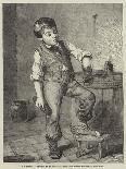 The Village Postman, 'Nothing, I'm Afraid, This Morning, Miss'-William Hemsley-Giclee Print