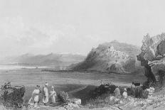 Ballina, County Mayo, from 'scenery and Antiquities of Ireland' by George Virtue, 1860s-William Henry Bartlett-Giclee Print