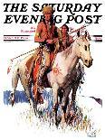 "Miner and Donkeys," Saturday Evening Post Cover, May 27, 1933-William Henry Dethlef Koerner-Giclee Print