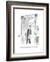 "William Henry Harrison had a better second month." - Cartoon-Pat Byrnes-Framed Premium Giclee Print