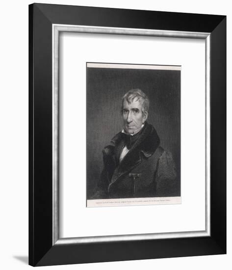 William Henry Harrison President of the United States Who Died in Office after Only One Month-R.w. Dodson-Framed Photographic Print