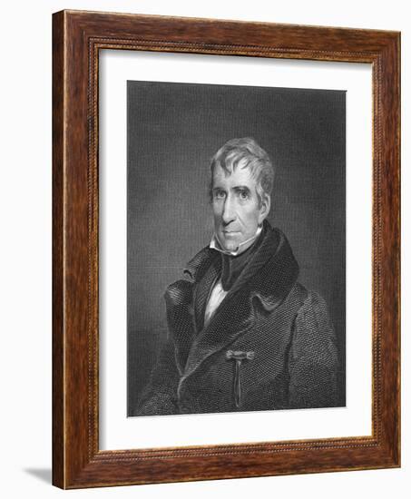 William Henry Harrison-Richard W. Dodson-Framed Giclee Print